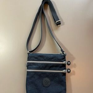 Kipling Black Crossbody Bag with Adjustable Strap